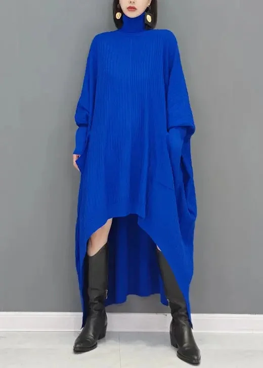 Low High Design Knitwear Dress Fall