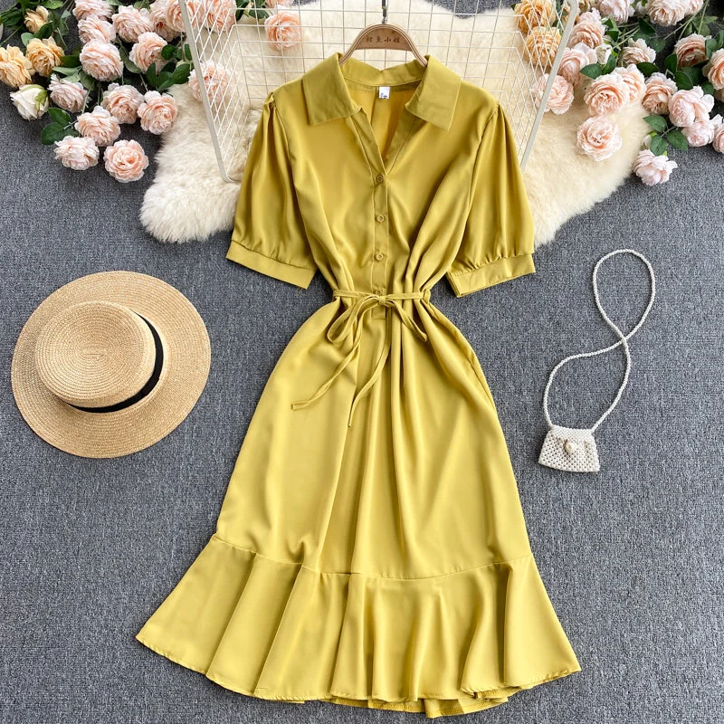 Elegant A line short dress fashion dress  577