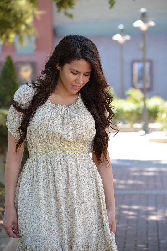 Tatum Smocked Floral Dress